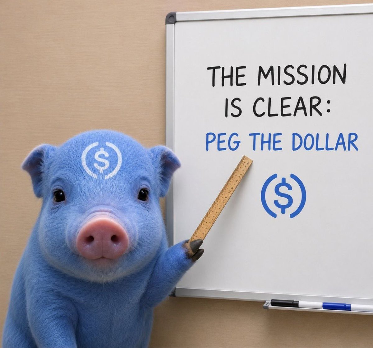 ZaggaSwagg's tweet photo. @bankster It’s why Banks know that EVERYTHING is pegged to the dollar. Meet $peg https://t.co/Ww72SJGAzc