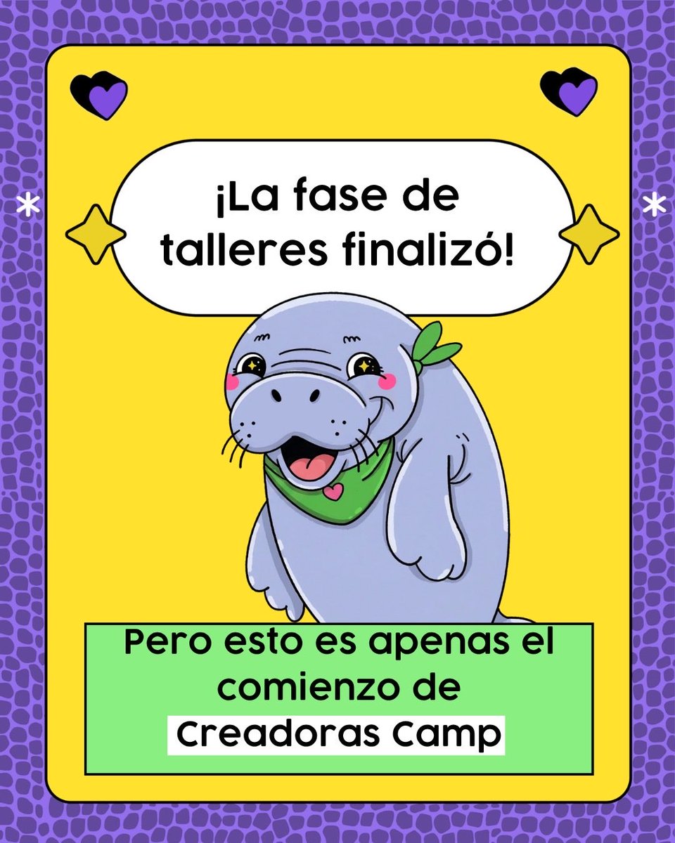 creadorascamp's tweet photo. Amamos nuestra fase de talleres 👩‍🏫💻 pero ahora comienza la creación de proyectos digitales feministas 💜

En los próximos días te traeremos el chismecito de los “perfect match” entre lxs campers y las mentoras ✨

#creadorascamp #creaciondecontenido #feminismos #latam https://t.co/ixihye7ETD