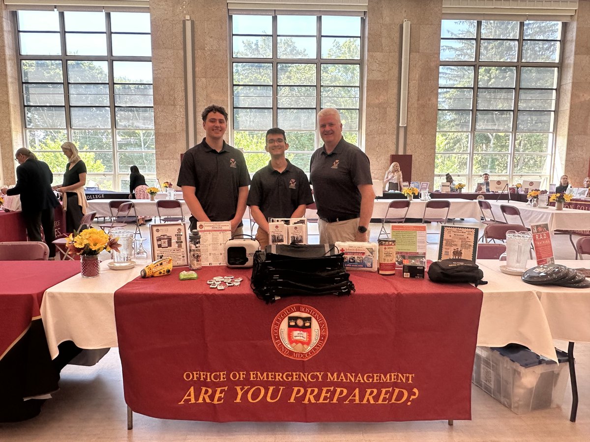 Boston College Emergency Management tweet media