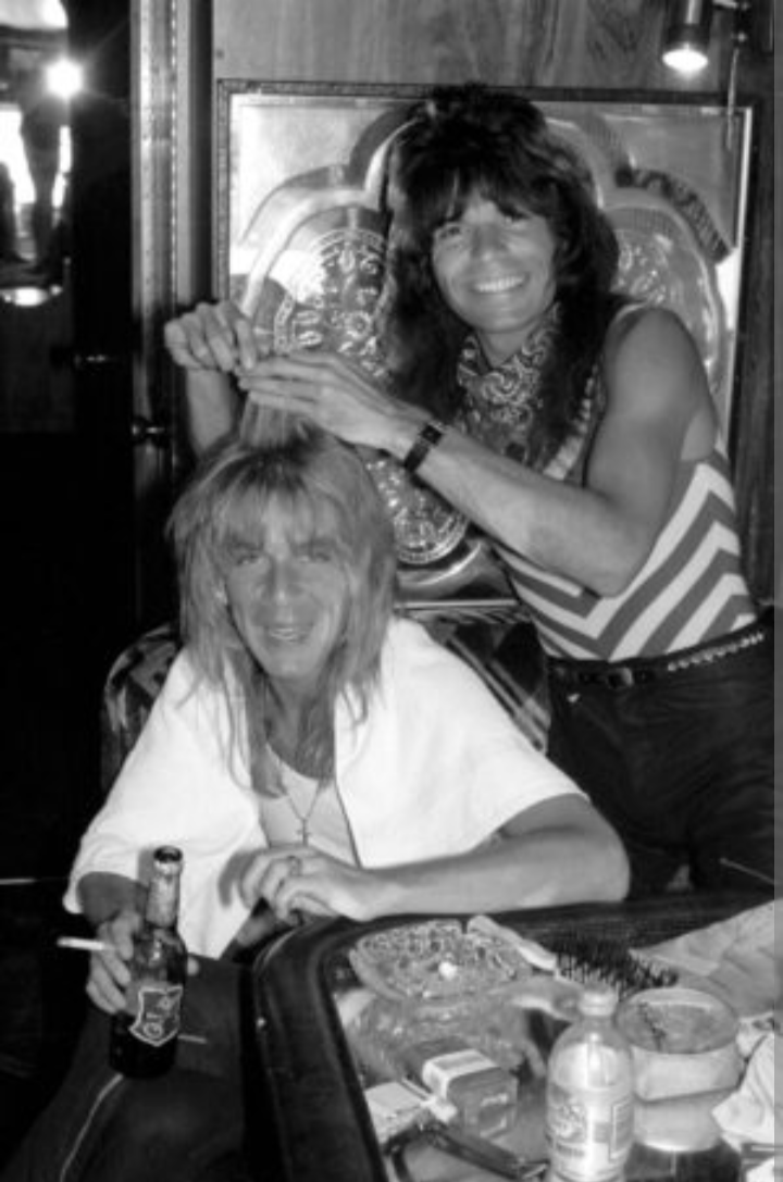 SusanMcEntyre1's tweet photo. Randy Rhoads ๐ธ๐๐ & Rudy Sarzo โ๏ธ๐ถ 1981. Halfin Collection. #HeavyMetal #neoclassicalmetal https://t.co/szlCLPB8mb