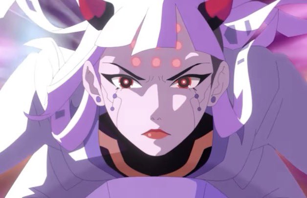 HazelnutSupreme's tweet photo. @BearKumaOso1 @PugCrumbs I was in the same boat too, however, she is an actual Omnic because she has the dots shown down below that confirms it. Only the Omnics have these on their foreheads. https://t.co/U04MYeWxuE