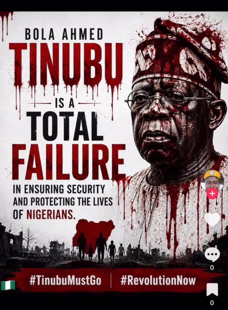 amaka_gemma's tweet photo. @officialABAT Under your stolen watch, Nigeria security is kept for the rich❗️

The remaining poor should all die after impoverishing them but when you need vote, you ask their support ❗️
Tinubu, e daku  resign oo
Nigeria bleeds every second you sit in Aso Rock⚠️‼️ https://t.co/fWijjf69ez