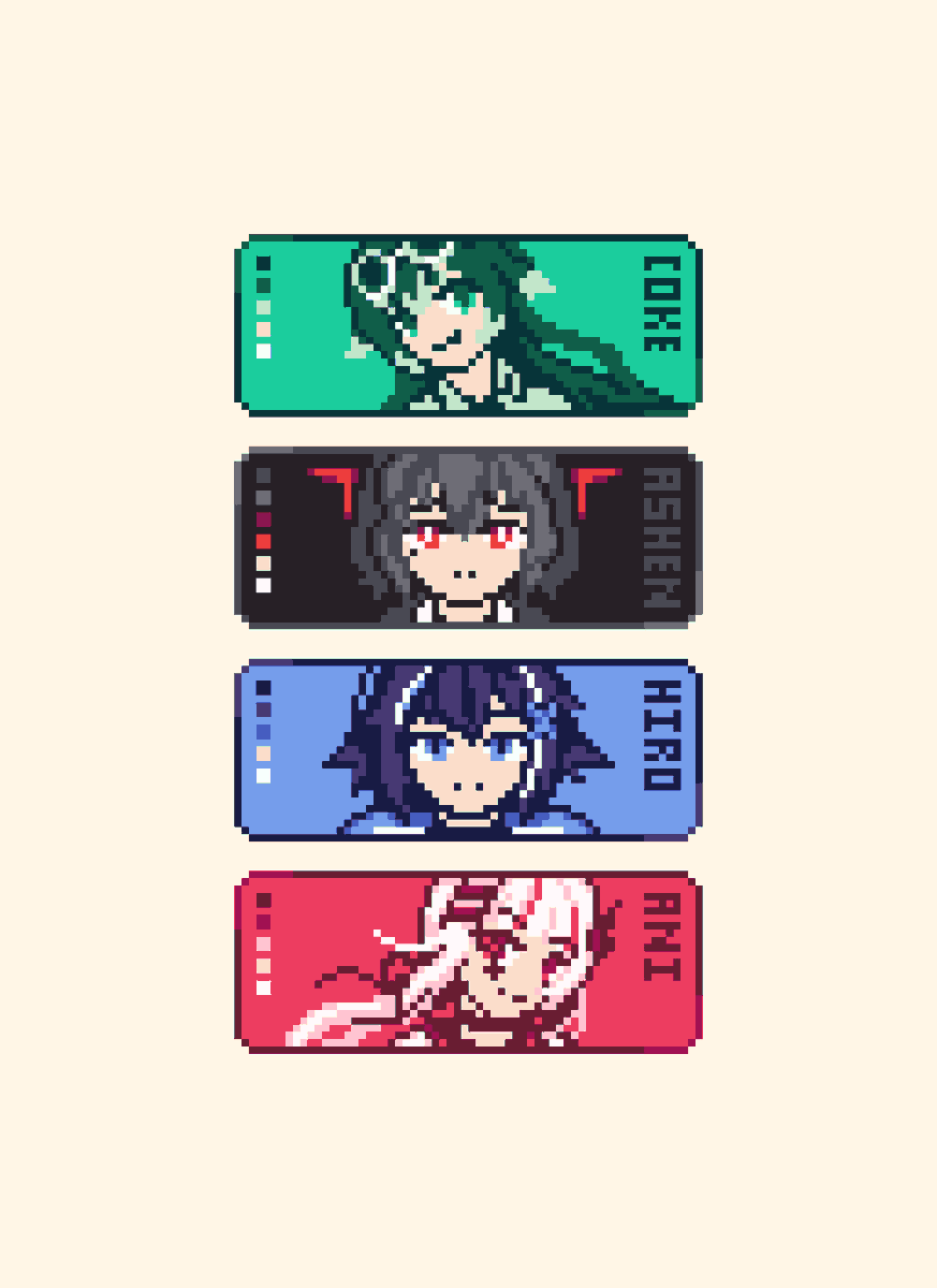 OC of @Coke_kat08 , @Ashen1Lord , @h1ronix , and @Ani_TheIna