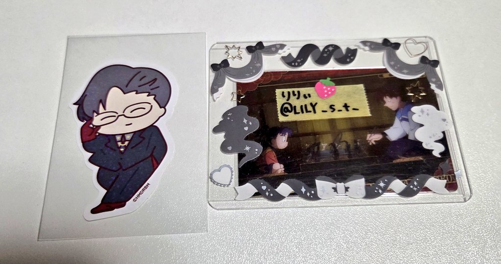 LILY_s_t_'s tweet photo. 【交換】ヒプノシスマイク ヒプマイ ステッカー  セリア

【譲】銃兎
【求】二郎

初回プロカ必読。
検索からもお気軽にお声がけください🌸 https://t.co/euELBY1rM8