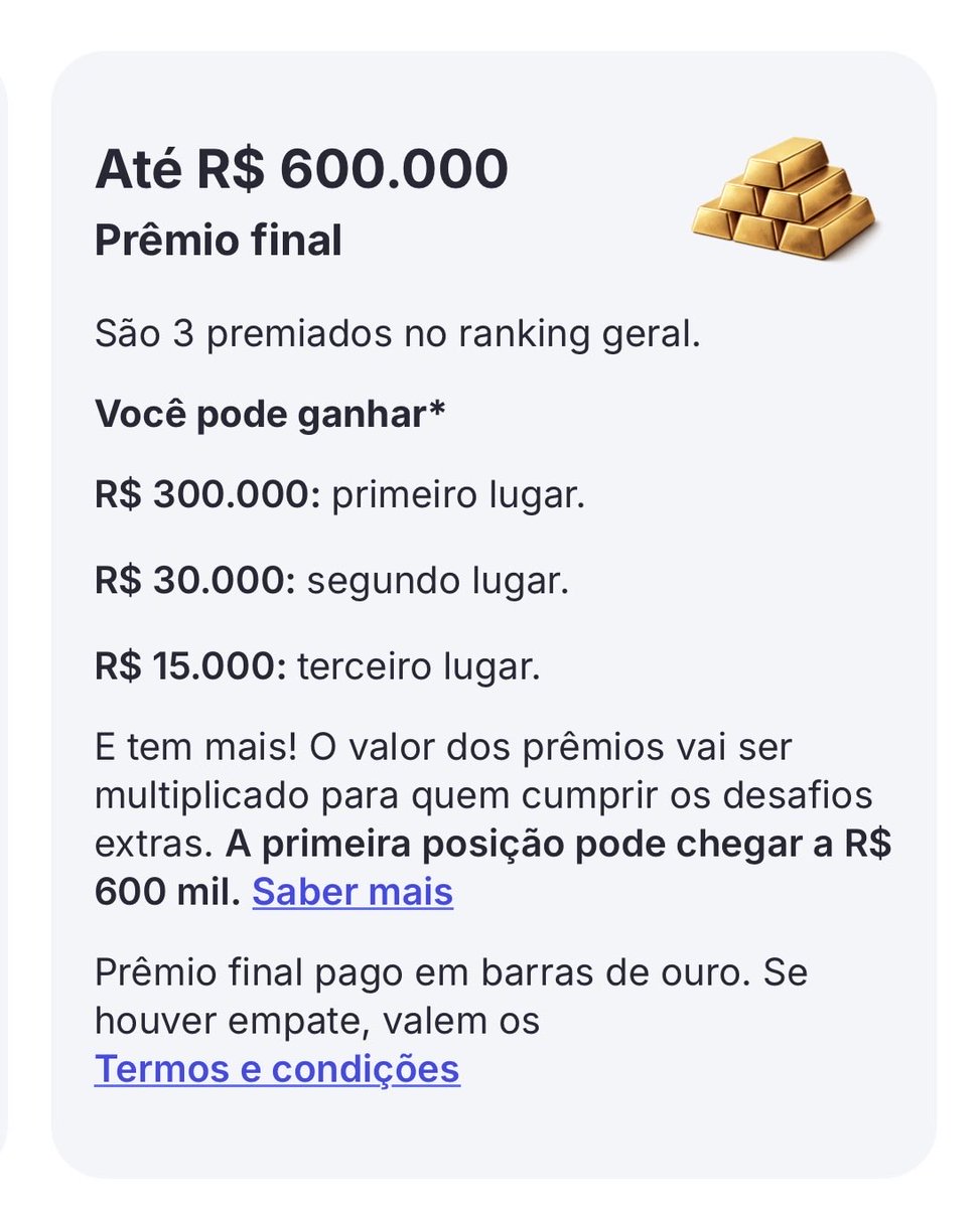 CcentralDoBraza's tweet photo. @bernardo_sneto @MercadoPagoBR vamo buscar esse ranking https://t.co/AsmEKij5Pt