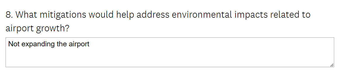 PJforTO's tweet photo. They weren't kidding when they said the Billy Bishop survey seems to imply its happening, just what should they do to piss us off less https://t.co/TUNt8gvYk2