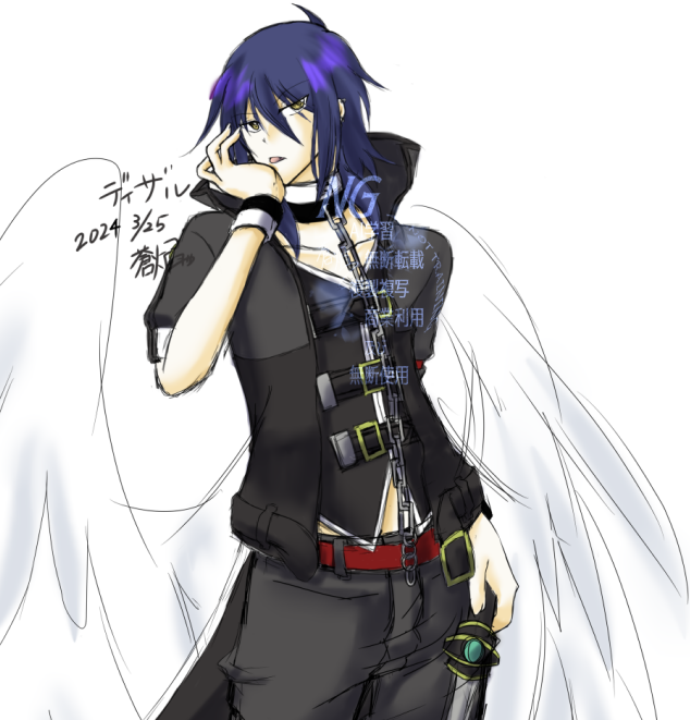 nuanthy's tweet photo. #あなたの青髪の子を見せてください
一杯いるけどせっかくなので主人公のヴァリニとディザルを紹介したい！ https://t.co/NeJcGNbtwX