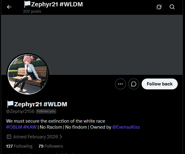 Iulia_V2's tweet photo. All it takes to break a white supremacist ego is a few messages. https://t.co/olHKUYdmqZ