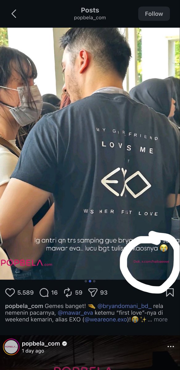 xtarxo13's tweet photo. ini sebenernya sepele bgt tp kalo dibiasain agak gimana gt ya hehe
emang sih ini bukan fancam yaa tp justru bisa dijadiin “latihan” kecil kalau nyantumin sumber/source itu penting ya 😆 

beberapa kali fancamku “dicomot” juga pdhl udah aku kasih wm & tulisan do not remove tp ttp ada aja yang crop wm nya.

trs ini contoh kecil. gatau siapa yang follow gue di IG dan capture (terakhir ada puluhan share di postan ini).

next time (terkhusus fancam) boleh ya dibiasain jgn ilangin source nya 😌😌 bayangin kalian susah payah ambil fancam mantep kalian itu tbtb…… ya gt