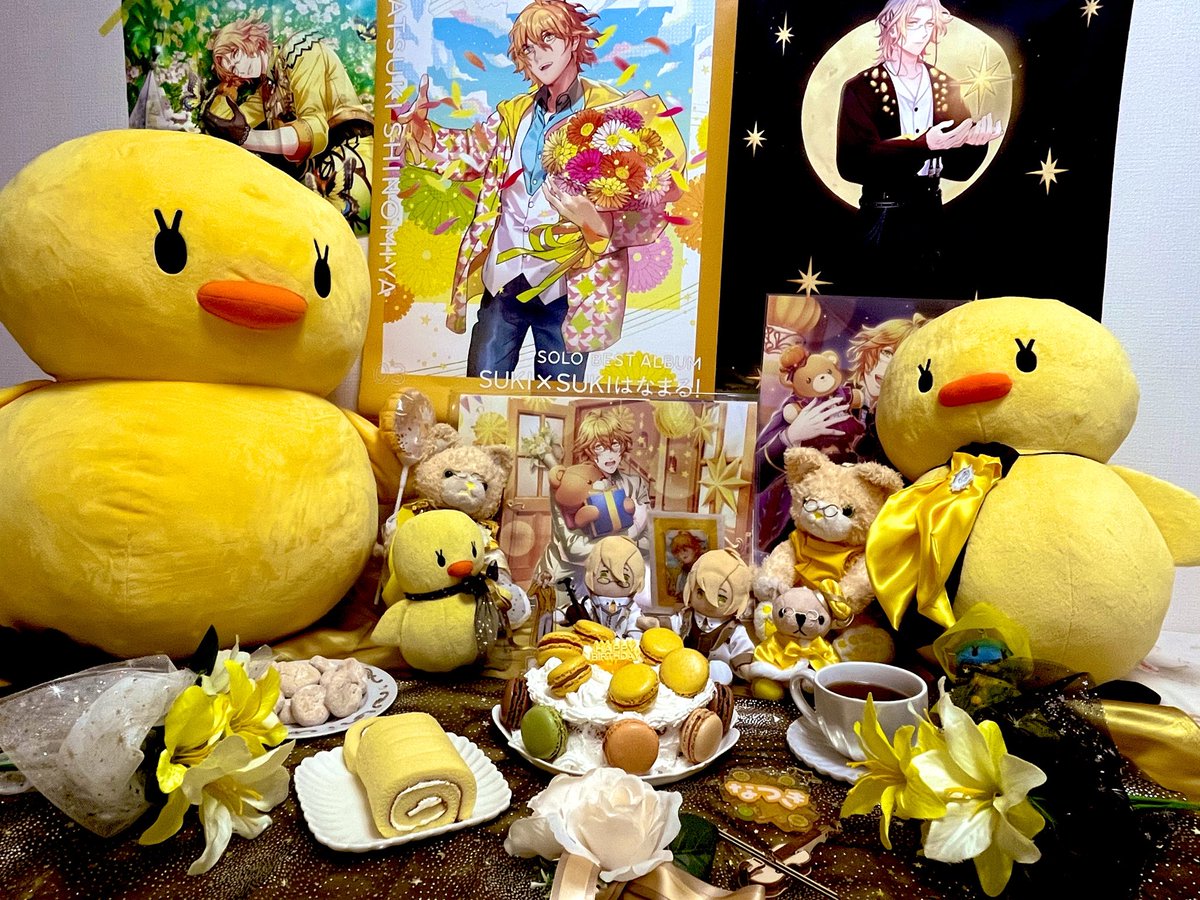 kiinyaachan's tweet photo. 2026.06.09

四ノ宮那月と砂月
お誕生日おめでとうございます♪💛🌕🌑

いつも本当にありがとう💛

#utapri_natsuki_BD2026
#utapri_satsuki_BD2026 https://t.co/vZmnY8raIy