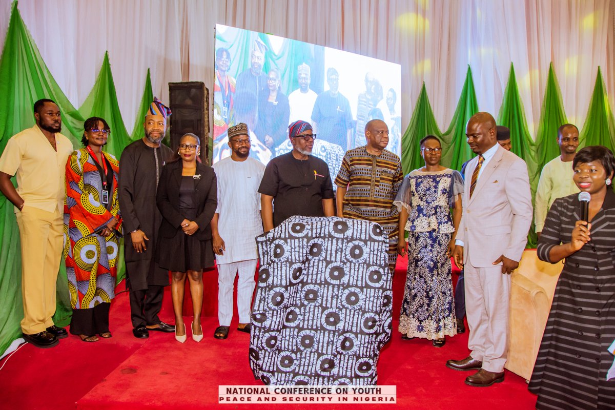 bbforpeace's tweet photo. 𝗕𝗕𝗙𝗢𝗥𝗣𝗘𝗔𝗖𝗘 𝗟𝗮𝘂𝗻𝗰𝗵𝗲𝘀 𝗜𝘁𝘀 𝗦𝘁𝗿𝗮𝘁𝗲𝗴𝗶𝗰 𝗣𝗹𝗮𝗻 𝟮𝟬𝟮𝟲-𝟮𝟬𝟯𝟬

We are grateful to our Board Chair, Prof. @charlesukeje, for championing the unveiling and launch of the BBFORPEACE Strategic Plan 2026-2030.

"In his speech, the strategy reaffirms @bbforpeace’s institutional identity and comparative advantage. It presents the Foundation as a youth-led, women-centred, community-rooted, and policy-engaged peacebuilding organisation with national depth in Nigeria and growing regional relevance in West Africa…

This document is therefore more than a planning instrument. It is a statement of institutional intent, a framework for accountability, and an invitation to partnership. It reflects BBFORPEACE’s commitment to peacebuilding that is inclusive, evidence-informed, and rooted in the belief that communities, especially young people and women, are not only beneficiaries of peace, but leaders of it."

To learn more about our strategic plan 2026-2030, we invite you to read about it by clicking the link below:

Strategic Plan 2026-2030 | BBFORPEACE | BB4Peace

We are sincerely grateful to @AUEUYouthLab for supporting us for this course!

#AUEUYouthLab #PeopleBuildingPeace #LeaveNoOneBehind