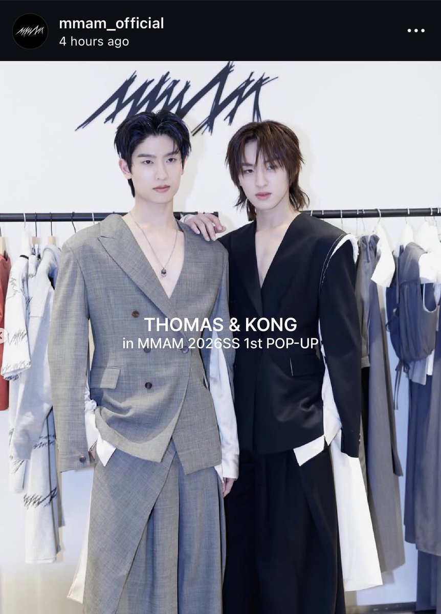 ThomasKongPH's tweet photo. ➠ [09.06.2026] 
IG Update : mmam_official

Thomas&amp;Kong X MMAM

𝐋𝐢𝐤𝐞, 𝐂𝐨𝐦𝐦𝐞𝐧𝐭, 𝐒𝐡𝐚𝐫𝐞 &amp; 𝐒𝐚𝐯𝐞
🔗https://t.co/6CsZOc0ZwT

#MMAM
#MMAMPOPUPxTMK
#tthomastc #kongjiro 
#โทมัสก้อง #ThomasKong https://t.co/WaC56nLibe