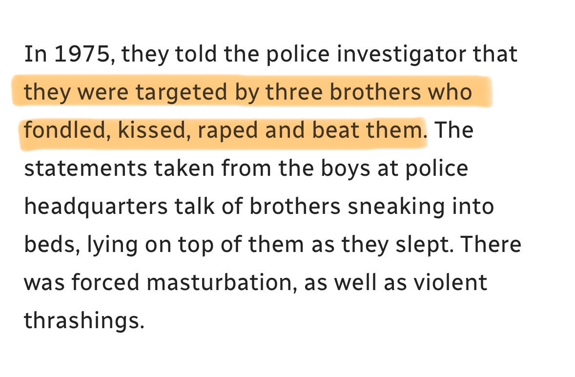 JimMcMurtry01's tweet photo. 15 Christian teachers charged (9 convicted) of sexual abuse at Newfoundland orphanage. 

Zero Christian teachers charged at Kamloops residential school. 

Victims at Mount Cashell were white—no story there. https://t.co/Nf5CSvm5uV