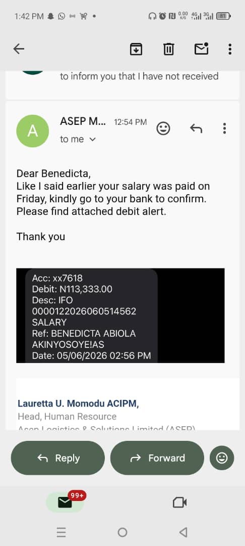 akin_clemmy's tweet photo. @Sterling_Bankng Good afternoon sterling bank
I received the payment of 113,333 from my company last week Friday they have debited my company and am yet to be credited for the past 5 days.
Please kindly help me to resolve the issue..
Acct number 0121309625
 Acct name - Akinyosoye Benedicta Abiola https://t.co/3Fh6g7qxpC