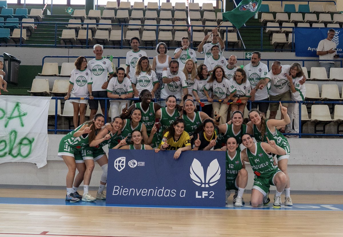 KarumiAI's tweet photo. The engineer who writes the code for our AI demo agent spent the weekend as MVP of a national-league promotion game.

Itziar is a founding engineer at Karumi. She also plays for CB Pozuelo, who just earned promotion to LF2 in Spain.

Decisive game, highest stakes. Top-rated player on the court, team of the matchday.

We talk a lot about the agent. Less about the people building it.

She writes the code that makes the demos work, and on weekends she wins promotions as MVP.

That's the bar here.