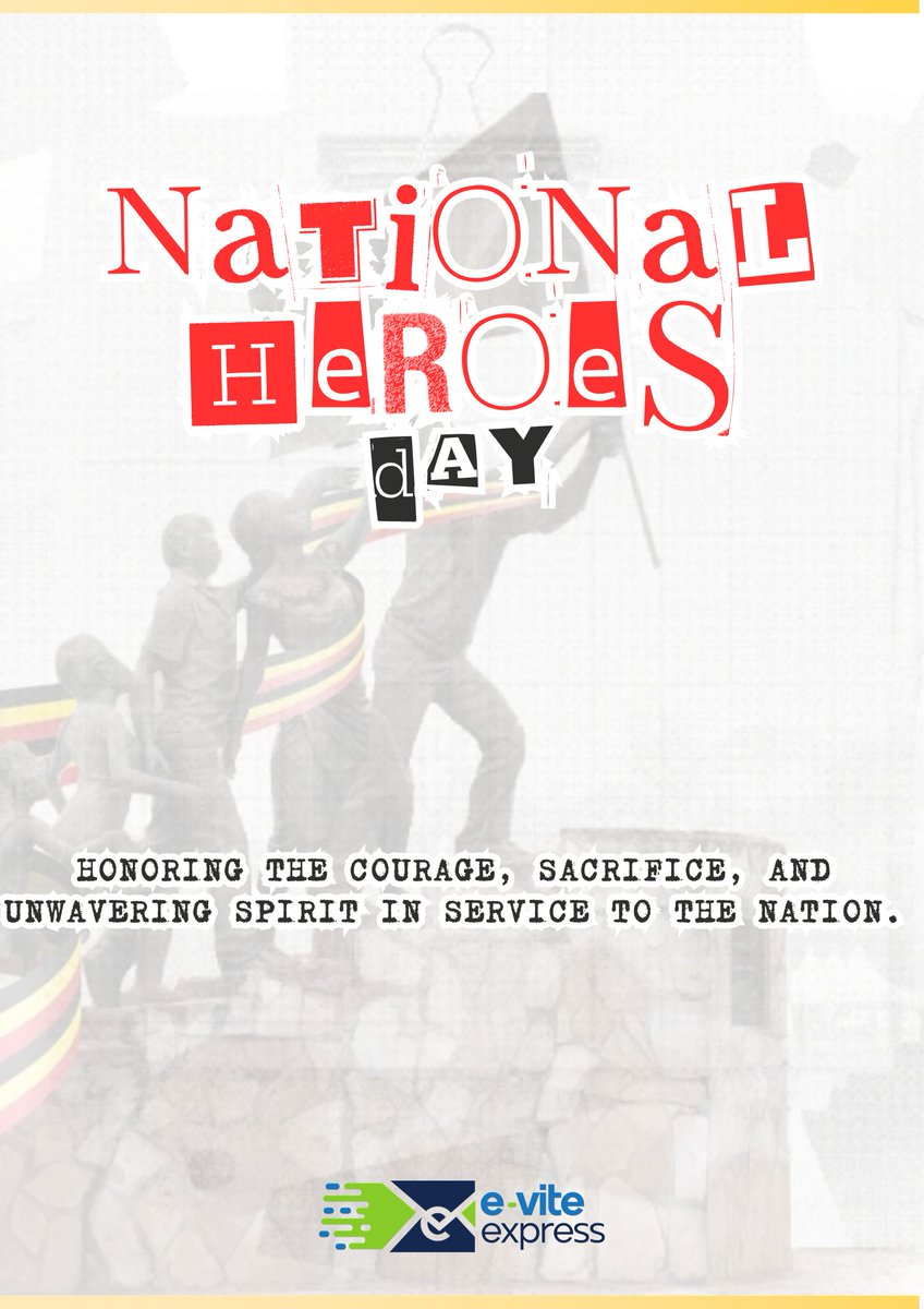 EviteExpress's tweet photo. Happy Heores  Day ! https://t.co/d4KGX38FSN