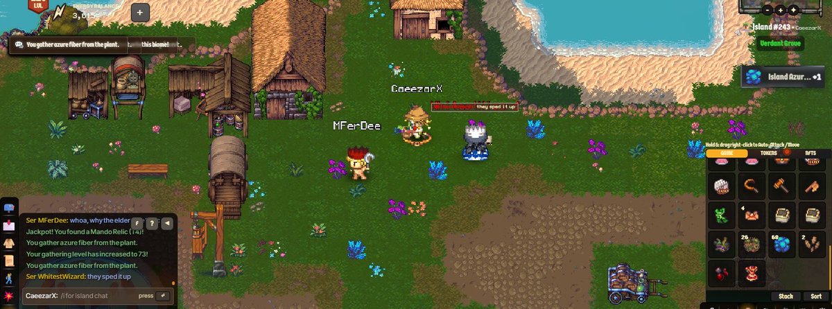 CaeezarX's tweet photo. JUST HIT T4 RELIC WHILE GATHERING IN @playcambria 🔥🔥

Yesterday T1… today T4 worth 20M Arena Tokens 😤💰
Farm grind is cooking heavy! Back for just 2 days and already eating GOOD 👀

This is why I love Cambria 😮‍💨

What’s the best relic you’ve pulled lately? Drop it below 👇 https://t.co/X3N5q60gHZ