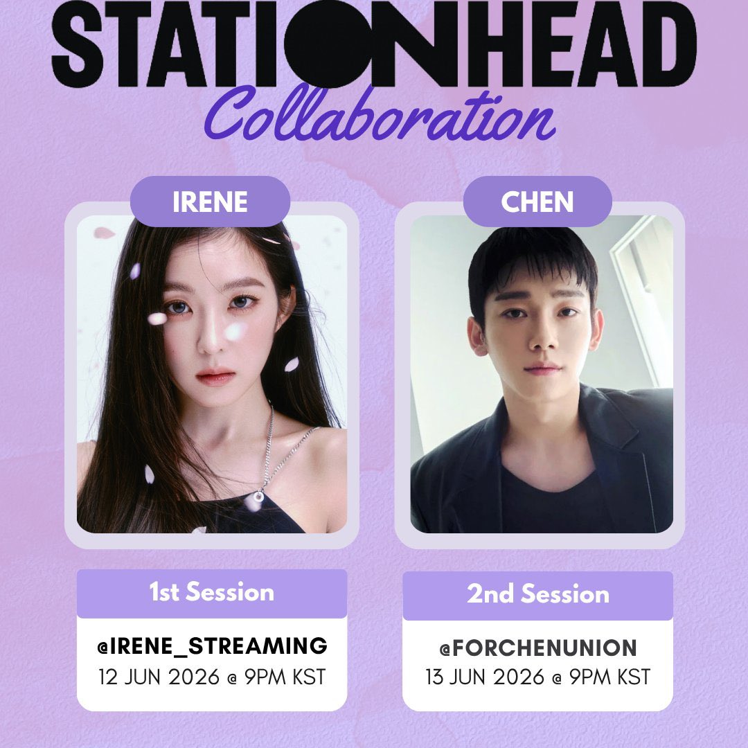 irene_streaming's tweet photo. [STATIONHEAD COLLAB]

Join our IRENE x CHEN Streaming Party with @ForChenUnion 

🗓️12 JUN
⏰9PM KST
🔗https://t.co/lrIxijbKOc

🗓️13 JUN
⏰9PM KST
🔗https://t.co/5OkfQPrkUr

#아이린 #IRENE #CHEN #첸 https://t.co/X2x8SpHGcg