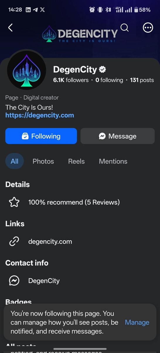Adem_Rem7's tweet photo. @degencity Username: ademremichi
Lets goo https://t.co/w0WpBNmT0a