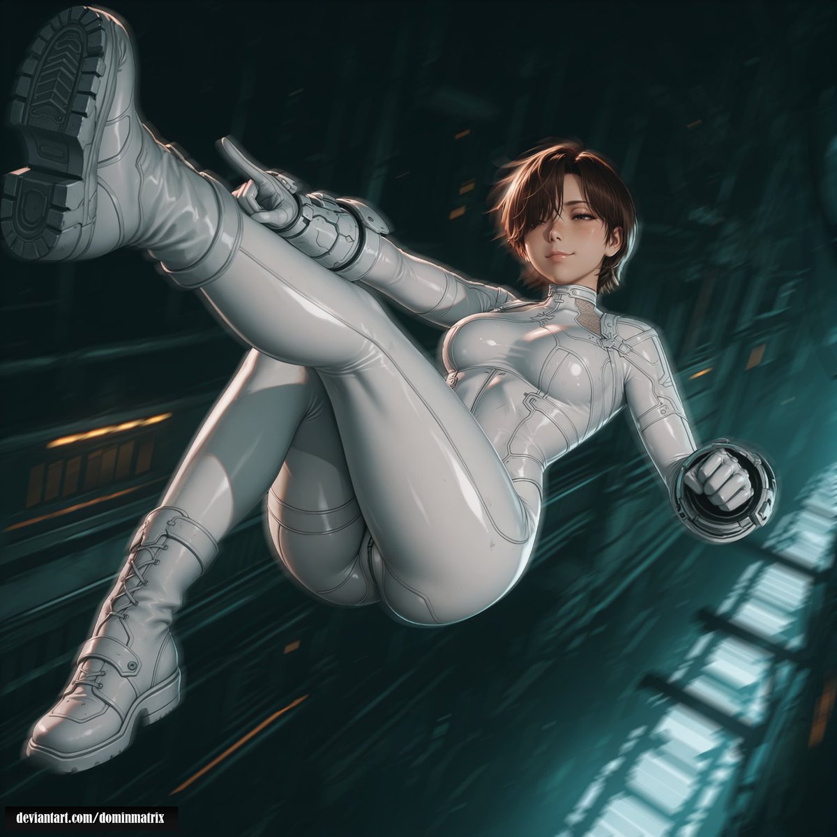 Domin_Matrix's tweet photo. @Dewspiree Oh here's another one i did since i liked her flaying through the air in the trailer https://t.co/Wy1PFFx2DP