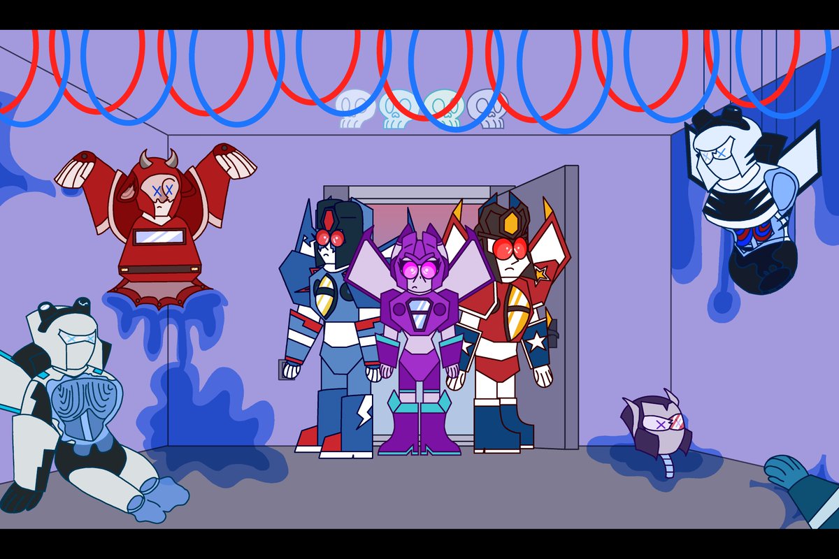 KatzeSofi's tweet photo. Skywarp's Shed
Warning: Blood and Gore(Robogore)
#transformers #fanart #robot #gore #decepticons #slipstream #starscream #thundercracker #robogore https://t.co/iRu1owFSXL