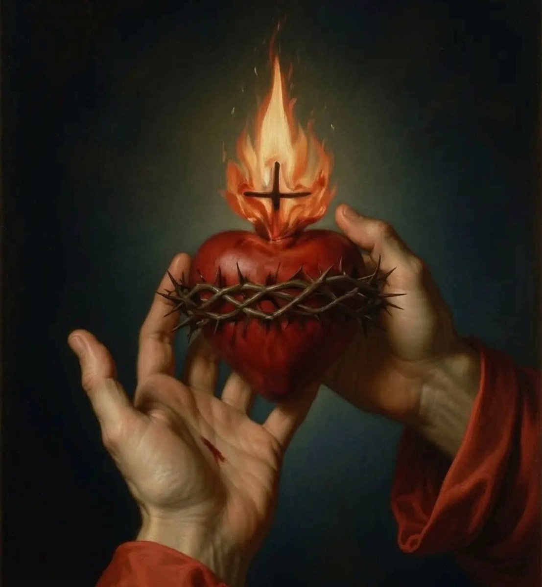 28isabelMaria's tweet photo. Sagrado ❤️‍🔥 de Jesús, enséñanos a amar como amas.
Enséñanos a perdonar sin medida, a confiar en tu misericordia y a permanecer fieles incluso en las dificultades. Haz de nuestro ❤ un reflejo de ti, manso, humilde y lleno de amor. Amén
Sagrado ❤️‍🔥 de Jesús, yo confío y espero en ti https://t.co/ocfRnTjdPs