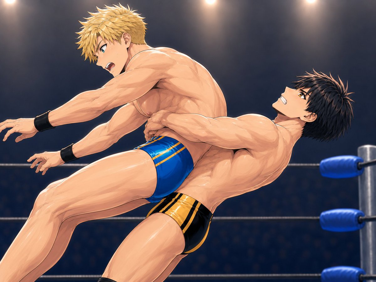 sahara_karasu's tweet photo. バックドロップをしているプロレスラー

#Alart #AIイラスト https://t.co/6fwfQIYkGz