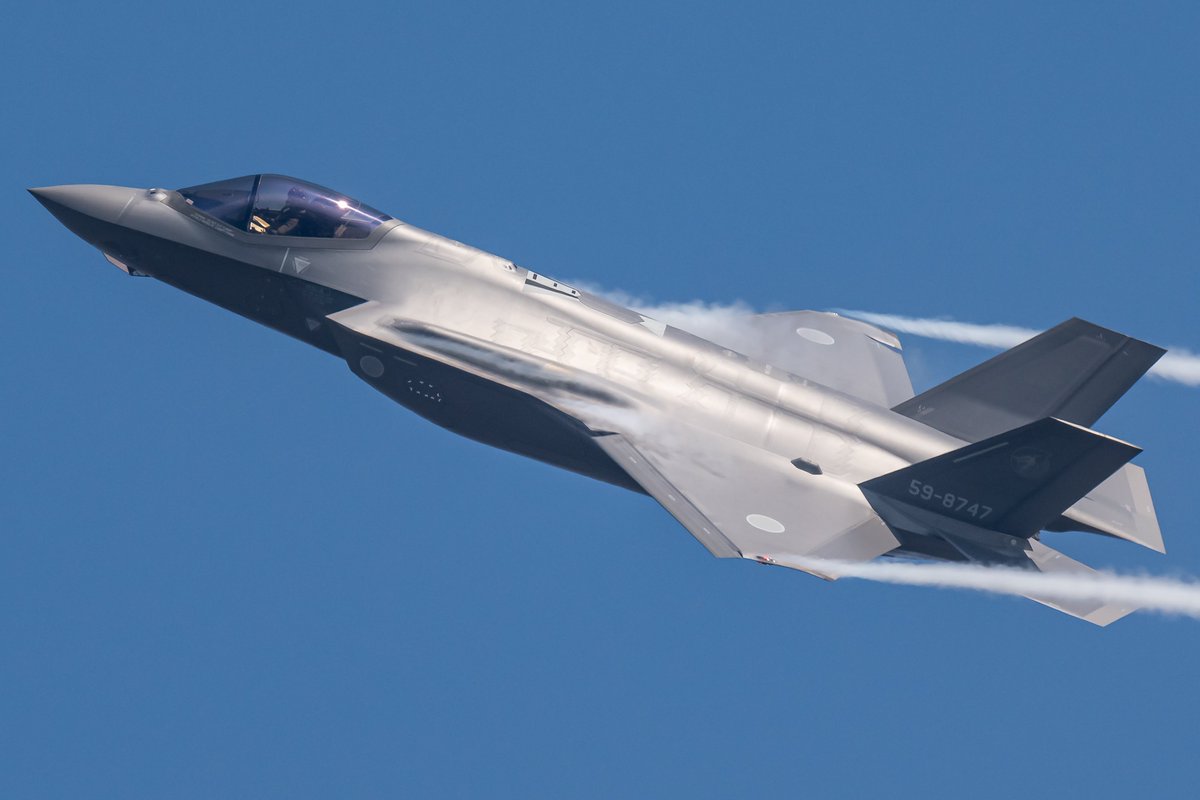 one_way_87's tweet photo. 2026.5.14 Komatsu Airbase
F-35A/59-8747 https://t.co/2sgneaXr1t
