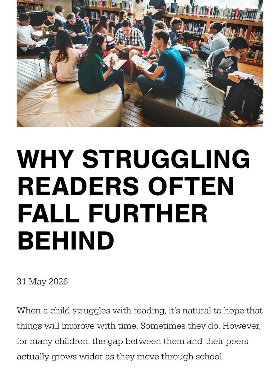 toebytoe's tweet photo. Check out our latest blog exploring the #MatthewEffect in reading - why the gap between struggling readers &amp; confident readers continues to widen. Discover why early intervention &amp; the right support can make all the difference. 📖 #dyslexia

Read it here: https://t.co/l6D5zuAVqK https://t.co/izA4SnZCTq