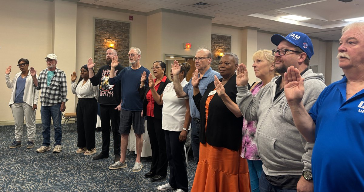 iamunioncanada's tweet photo. Congratulations to the newly elected Officers, elected during the 62nd Annual Convention of the Ontario Provincial Council of Machinists (OPCM) in North Bay.

Read more: https://t.co/B68UfHctl9 https://t.co/jC8TCoDVag