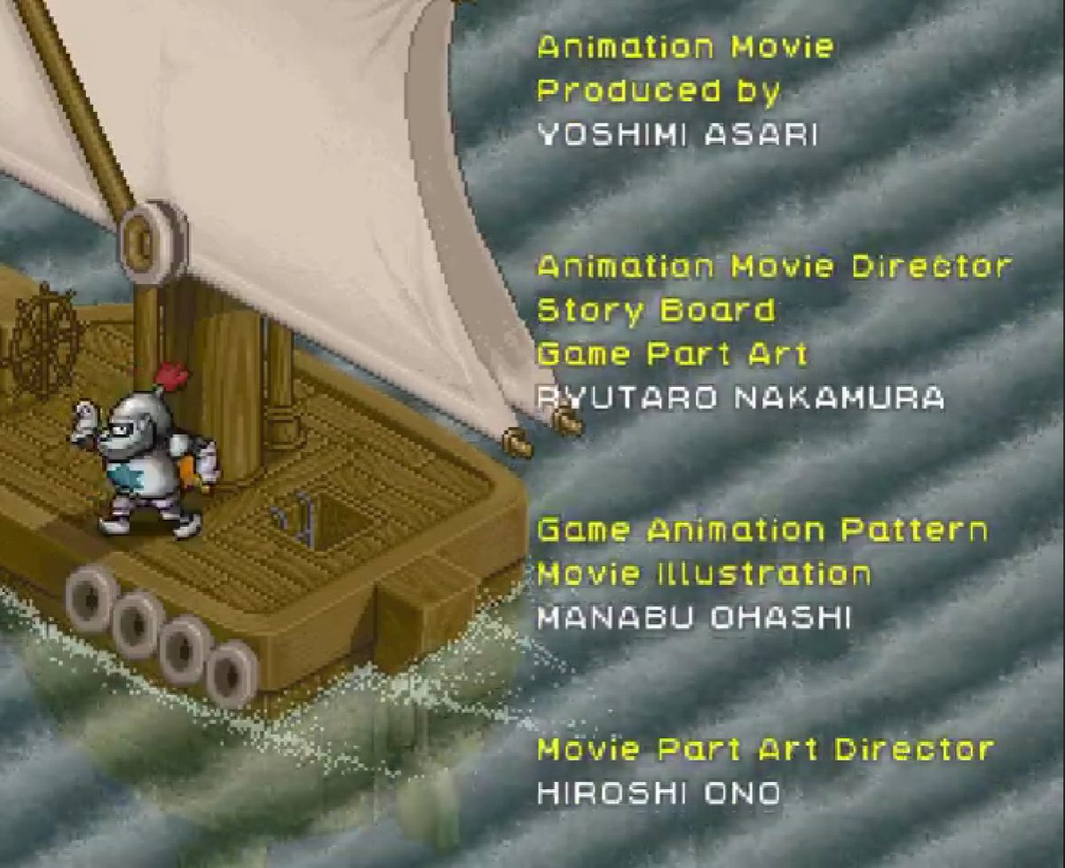 keke_094's tweet photo. White Knight and the Flyer Yacht #popolocrois https://t.co/30gV4LshNo