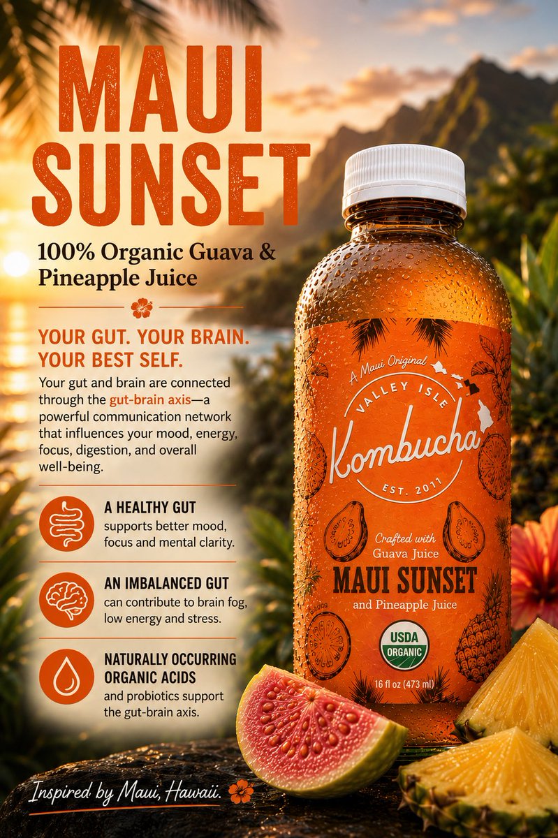 VIKombucha's tweet photo. Most people don’t have a probiotic problem.

They have a processed food problem.

The average American consumes thousands of food additives every year and wonders why their digestion, energy, and mood are declining.

We see it every day at demos.

👉Store Locator
https://t.co/axlJlfZMQy

#Kombucha #Maui #Hawaii #MentalHealthAwareness #BristolFarms