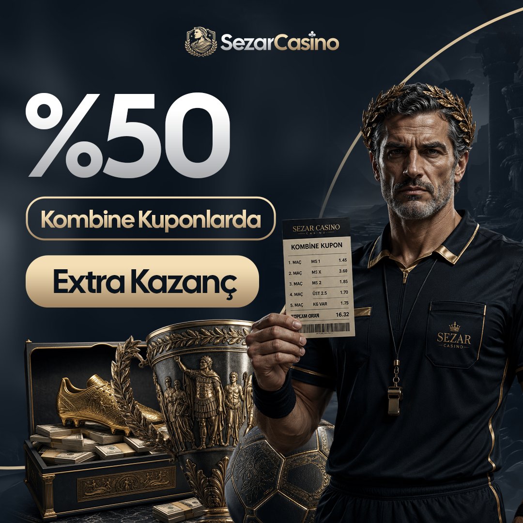 sezargiris's tweet photo. 💰Kombine Kuponuna %50'ye Varan Ekstra Kazanç Sezar Casino'dan! 💰

⚽️Kombine Kuponunu Oluştur, Ekstra Kazanç ile Katlamaya Devam Et!

🏀Sen Tahmin Et, Sezar Casino Fazladan Ödesin!

➡️KUPONUNU OLUŞTUR!: https://t.co/XzqOHnfJ8f https://t.co/nxVaixwKj4