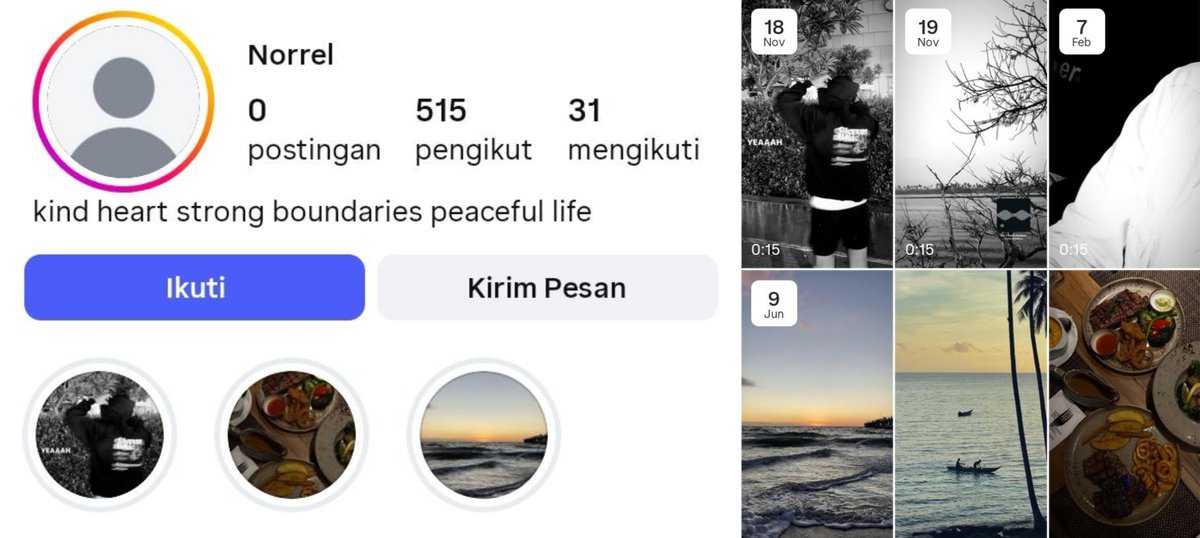 𓇼 Meya, jual akun ig tweet media