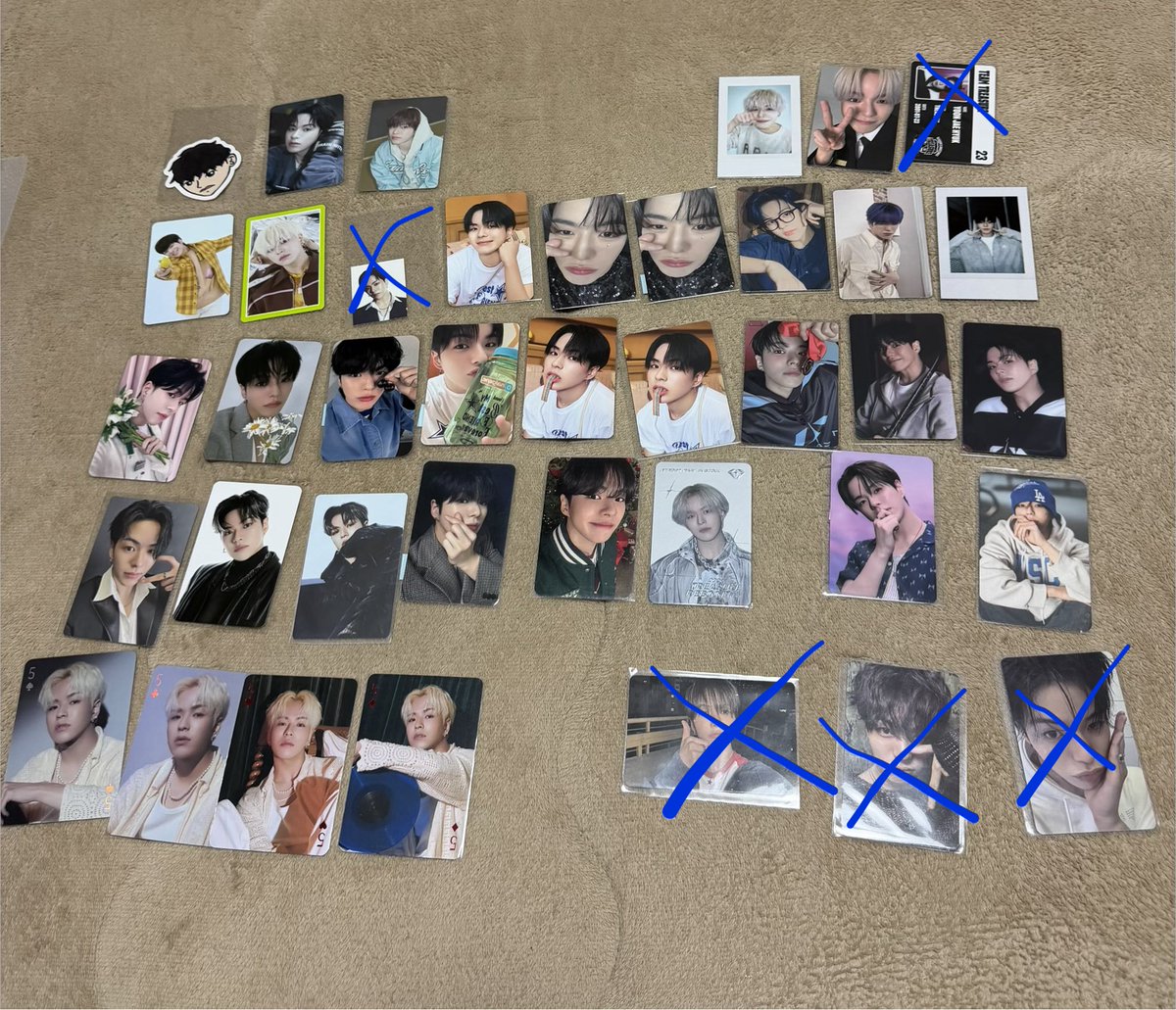 treasure_forev's tweet photo. TREASURE トレジャー 트레저 NEWWAV  IF I トレカ 交換 RED ICE seventeen 

【譲】画像

【求】同種異種アサヒ>seventeenホシ

郵送希望です📮
お気軽にお声掛けお願いいたします🙇🏻‍♀️ https://t.co/IZ6ewHa9Bo