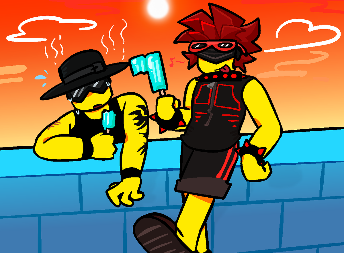 Cinyadom's tweet photo. summer #thebattlebricks https://t.co/kYfR33UMgf