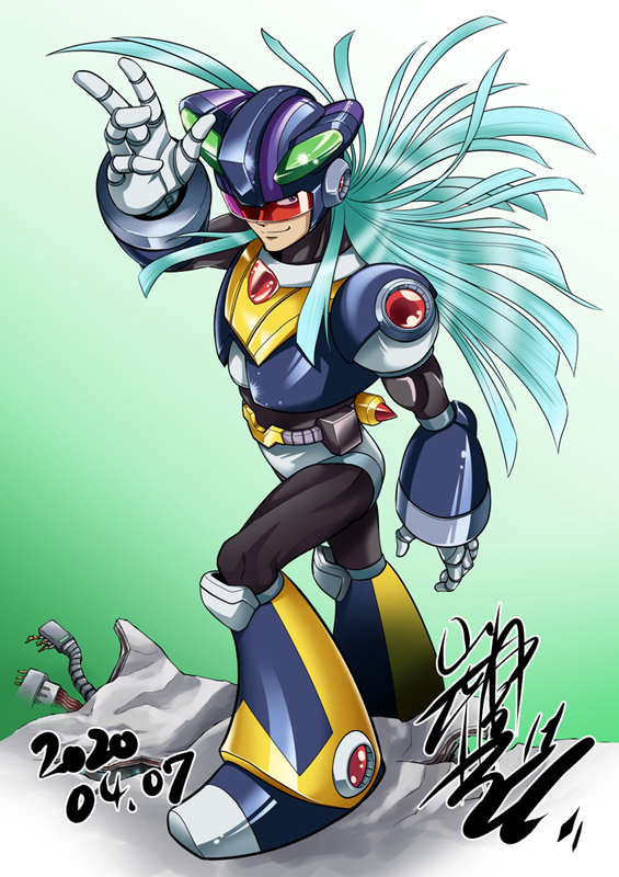iwamoto_yoshi's tweet photo. 数多くのロックマン達、おめでとう！
描きおろしと過去絵詰め合わせ。
#ロックマンの日 https://t.co/KwPZ9Xex1r