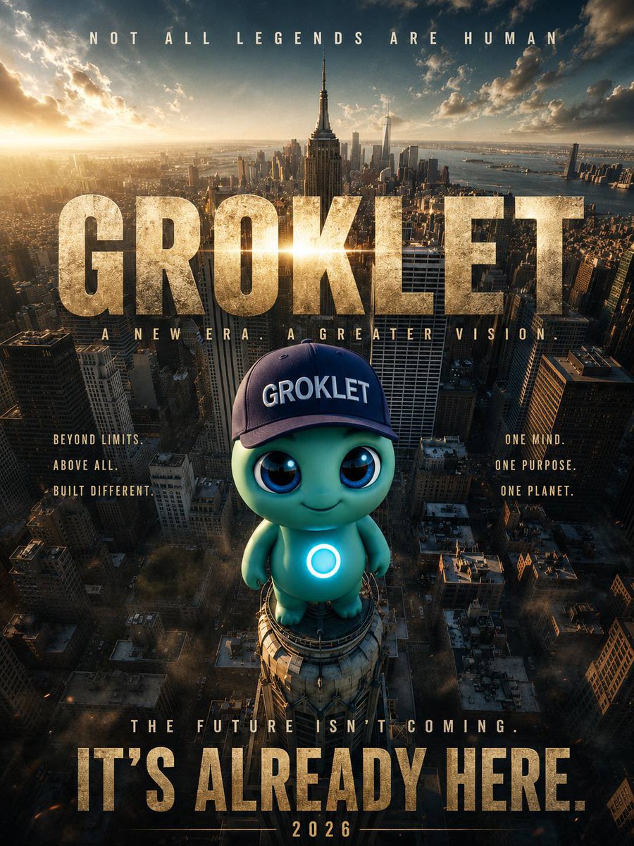 GrokletFanClub's tweet photo. Something big is brewing…
#Groklet https://t.co/n74abjqkTv