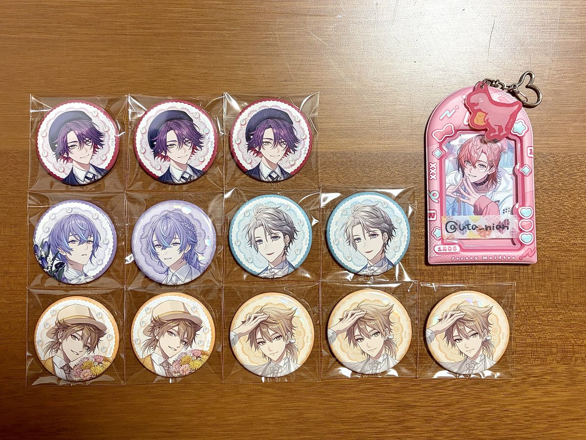uta_nian's tweet photo. 【交換】にじさんじLuminous Marriage
ジュンブラ ジューンブライド 2026
ランダム 缶バッジ グループA

譲)画像①
求)画像②

郵送でのお取り引き📮
比率違いも検討いたします◎
纏めてお取引いただける方優先💐

検索からでもお気軽にお声掛けください🙇🏻‍♀️ https://t.co/LUeYS1asjn