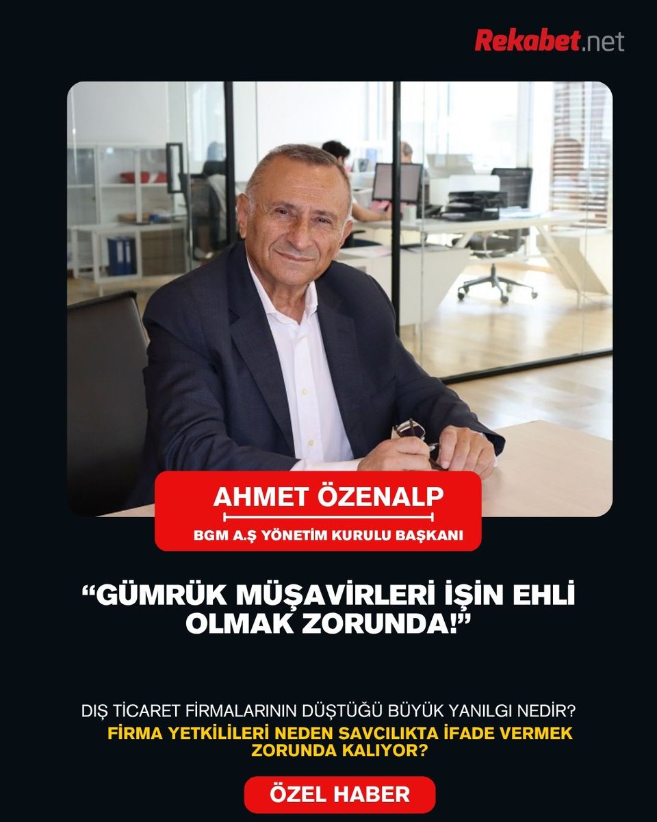 Rekabet_Net's tweet photo. "Gümrük Müşavirleri işin ehli olmak zorunda!”
Dış ticaret dünyasında birçok sanayici ve ihracatçı, gümrük süreçlerinde karşılaştığı sorunların en fazla ek vergi veya idari para cezasıyla sonuçlanacağını düşünüyor.
https://t.co/hVhIHfBkgn

#gümrükmüşaviri #dışticaret https://t.co/gfdlt7wlp7
