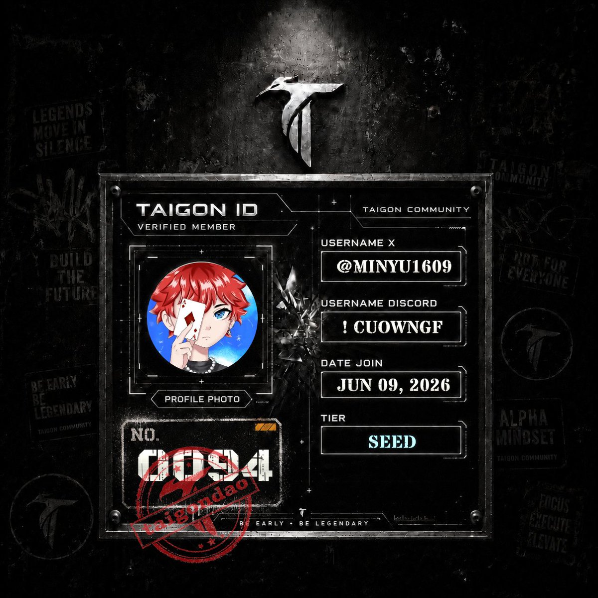 minyu1609's tweet photo. new journey w @Taigondao 👀

if you're looking for early alpha, hidden gems, or some Web3 jobs, this is the place to be

be early, be legendary

never miss treasure https://t.co/NpkdKbEcHu