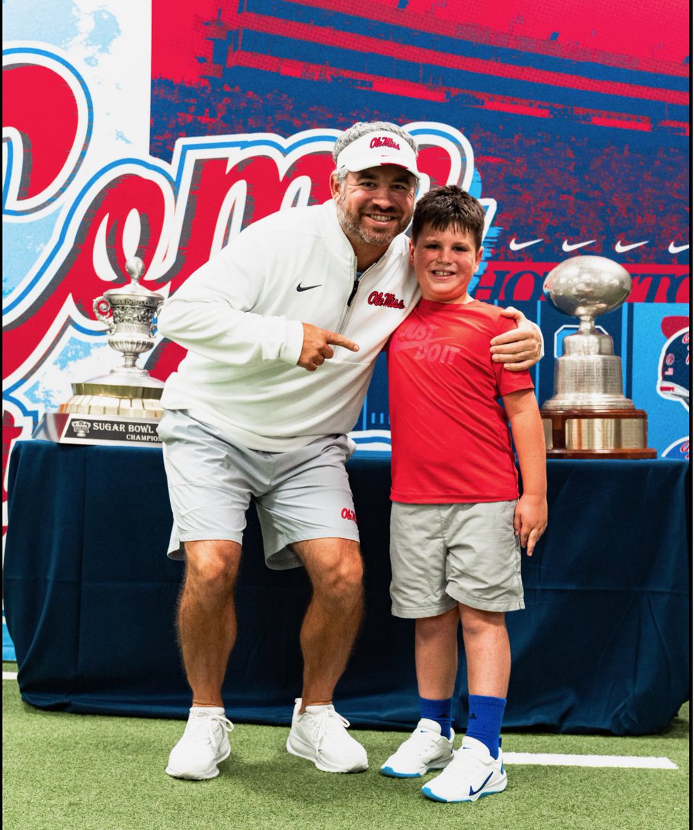 MClementBSB's tweet photo. Coop living his best life this week. “Dad I can’t wait to play football and baseball at Ole Miss”. He’s got it all figured out in his mind. https://t.co/Zri7aZr1c5