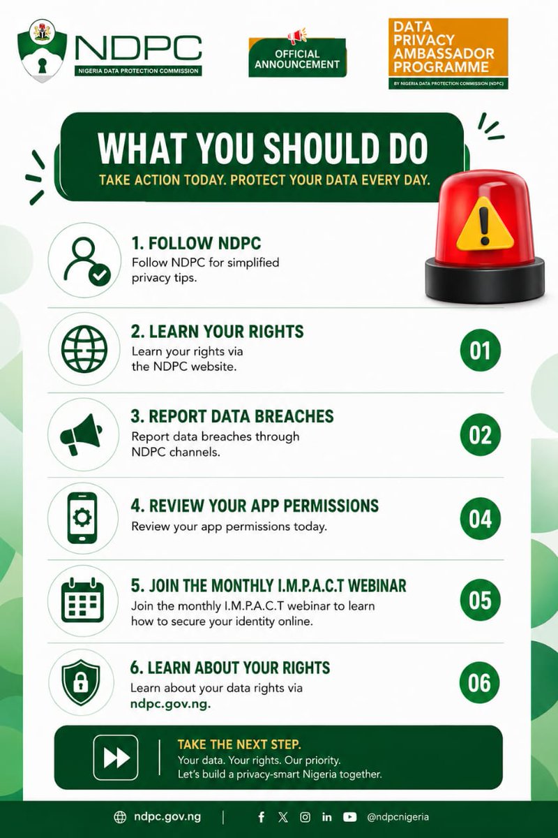 Profjhay01's tweet photo. I'm here again for Day 2 of my 7 Days Data Privacy Challenge with @NDPCNigeria 
Today's conversation is one that could save your accounts,your money, and your identity.
Today's topic is the danger of unverified links and what happens when you click them. https://t.co/rVi8pvhysh