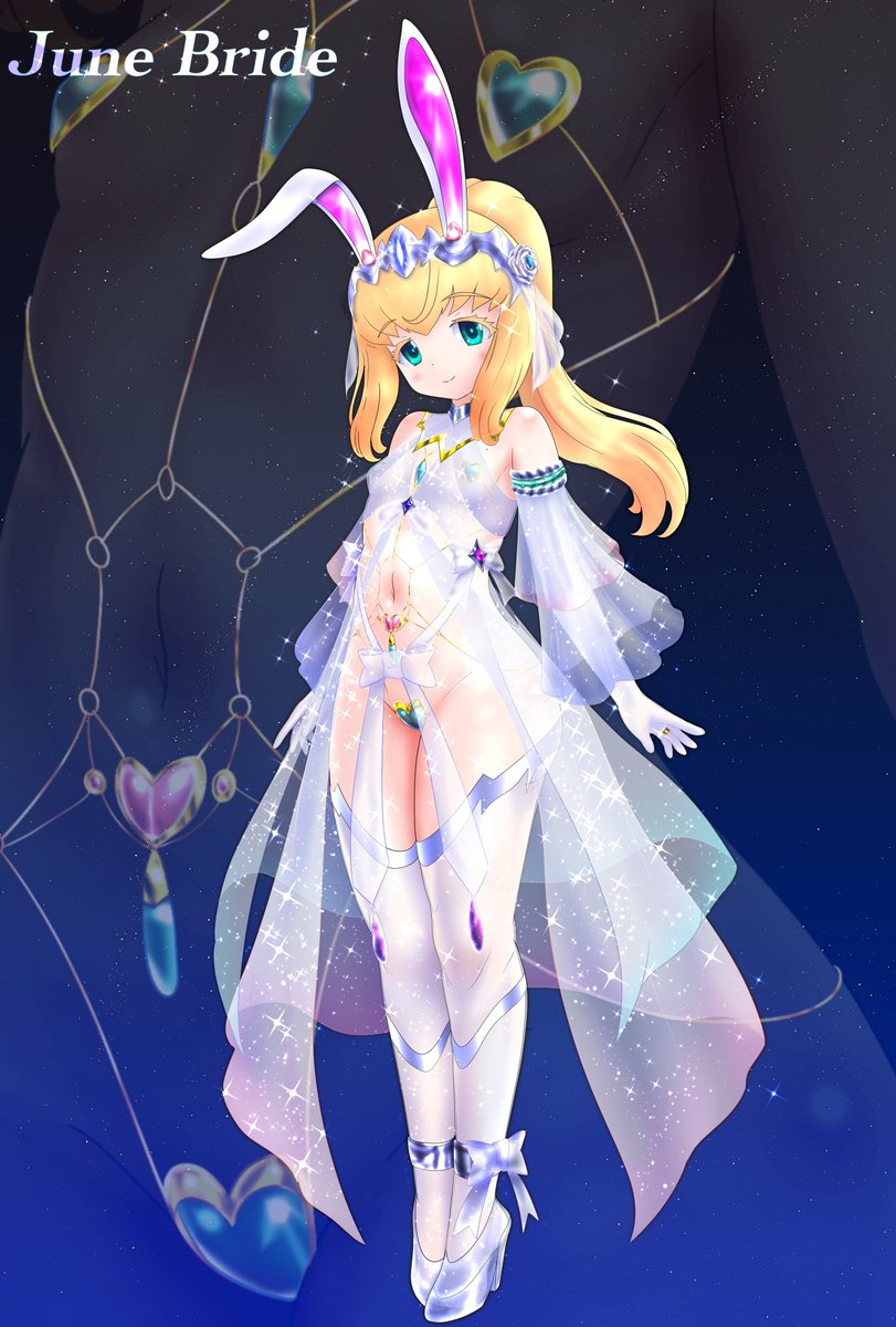 saba_burn's tweet photo. #アリスギア
おっしゃ完成、ノエルちゃんウェディング透け透けバニーよ(´⊙ω⊙`) https://t.co/f1WB5I4xDg