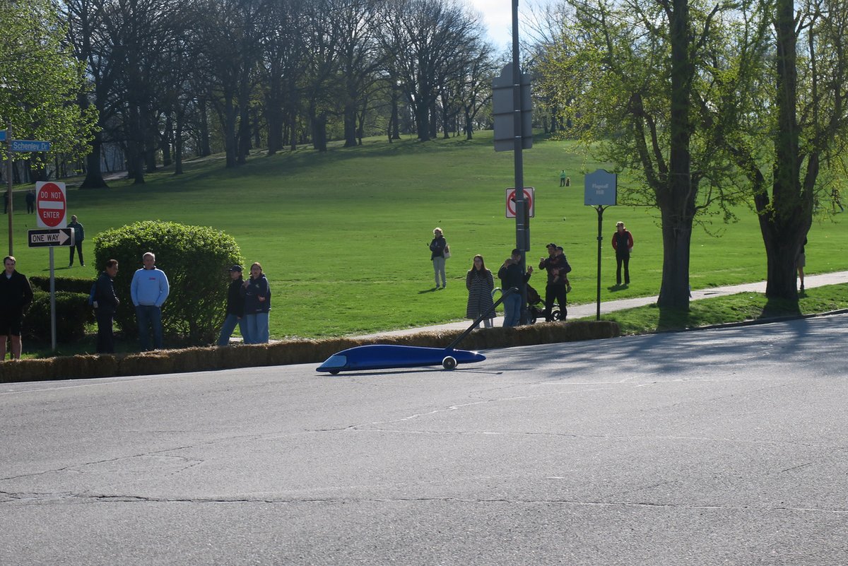 CMUBuggy's tweet photo. Today, we're celebrating our RD26 All Gender Division champion, SDC A 🏆🥳!

SDC A was unmatched on RD26, winning by over 6 seconds with a Finals time of 2:28.77. This victory gives @SDCbuggy a 3-year winning streak in the division💪!

#CMU #cmubuggy #racing #lifeatcmu #sdcbuggy https://t.co/PVqEdMYLbt
