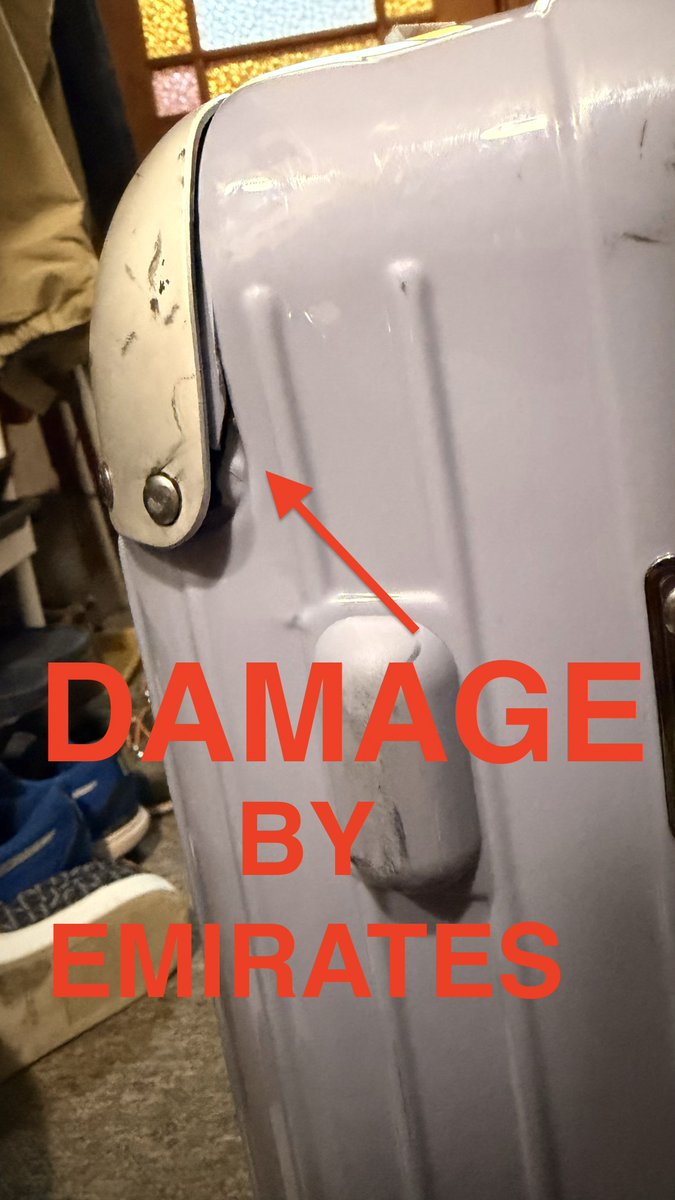 fierytech's tweet photo. @emirates @rolandgarros NO GAMES REQUIRED. My limited edition designer suitcase was damaged when I flew with you in February. I've incurred over £250 to have it replaced. I've reduced that amount for you and you still would not give me back my money. @EmiratesSupport #customerservice #badcustomerservice https://t.co/TBjqUAmkyV