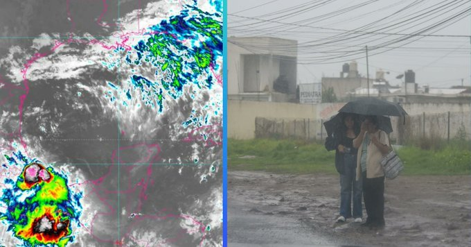 DeUltimoM's tweet photo. ‘Boris’ toca tierra ☔: Se convierte en depresión tropical y dejará lluvias fuertes en estos estados https://t.co/R657ROEzhN