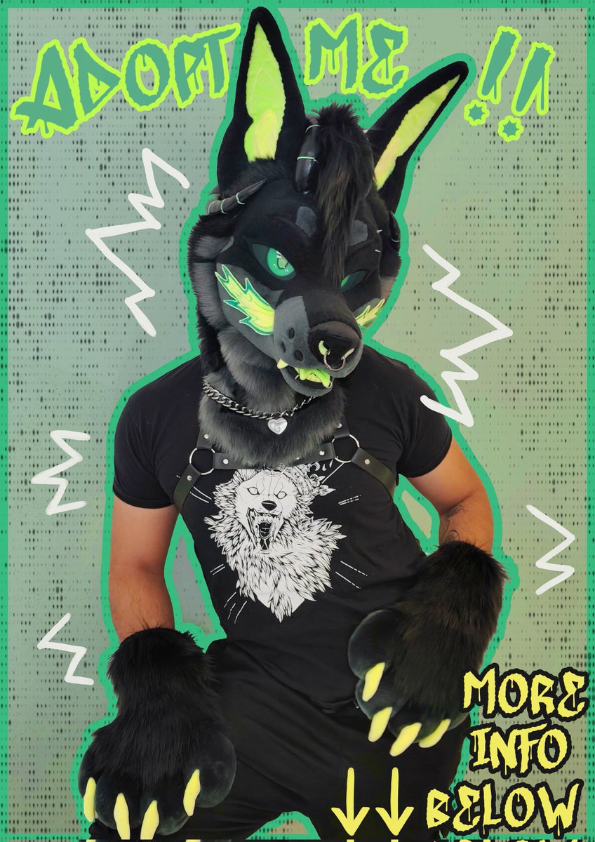 TaruFursuits's tweet photo. 💚 Hellhound doberman looking for a home💚

Accepting offers of 4️⃣.0️⃣0️⃣0️⃣💶 Or higher
Shares are very appreciated🥺💚✨ https://t.co/30A0VLoLjb