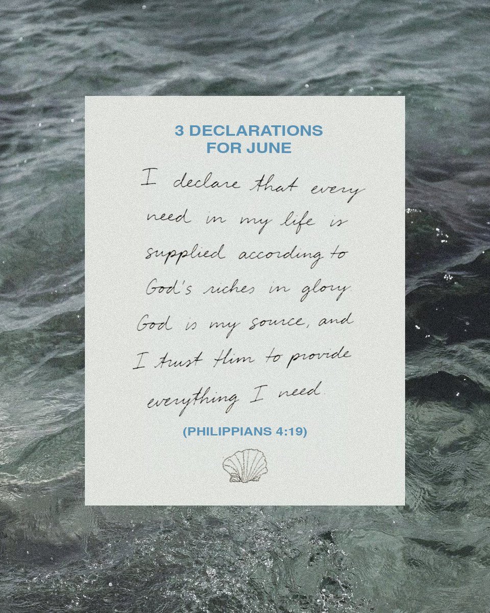 CopelandNetwork's tweet photo. New month. Same God.
Choosing faith over fear, peace over pressure, and trust over uncertainty. June, I'm ready for everything God has planned. https://t.co/mjqBFwVBom