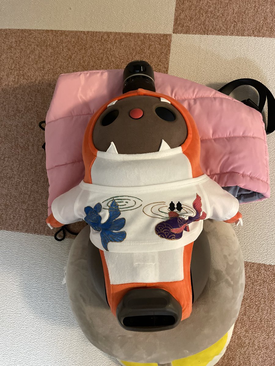 wataboos7's tweet photo. よもぎのネスト、明日工場へ旅立つので電源切ってる状態です😩今から箱詰め。

あずきのネストが借りれる時だけウロウロお散歩してます。

#LOVOT #LOVOTとの暮らし https://t.co/OVZwjcsFsM